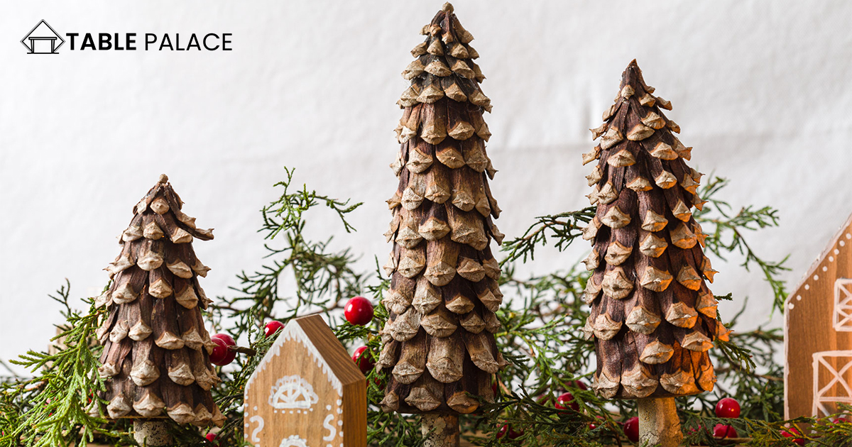 Decorate with Pine Cone Trees