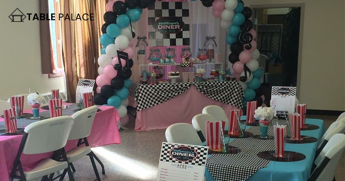 Back to the 1950s Retro Diner Birthday