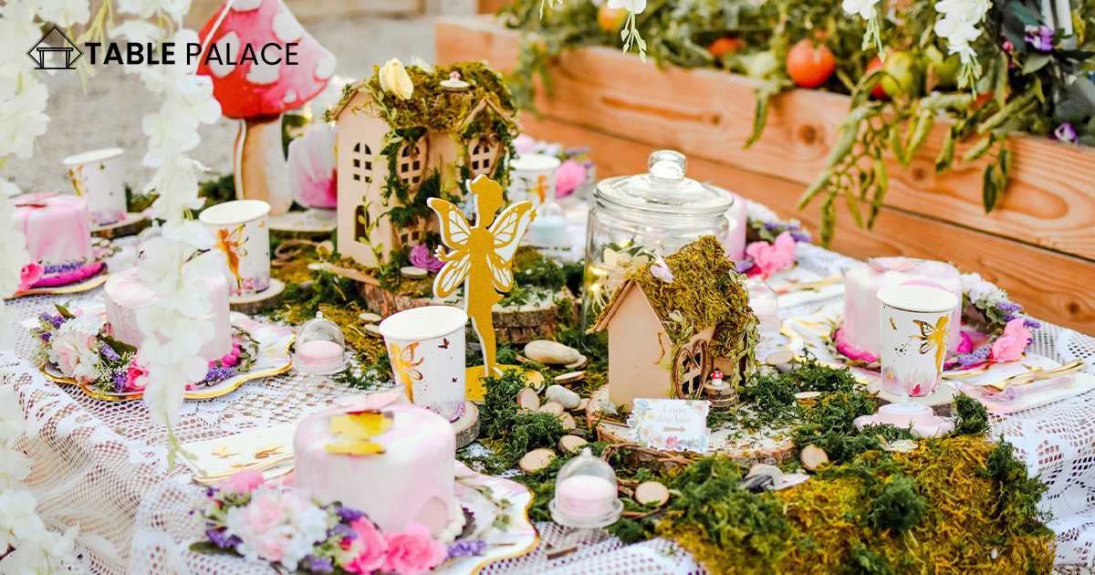 Bringing a Fairy Themed Garden Party Indoors