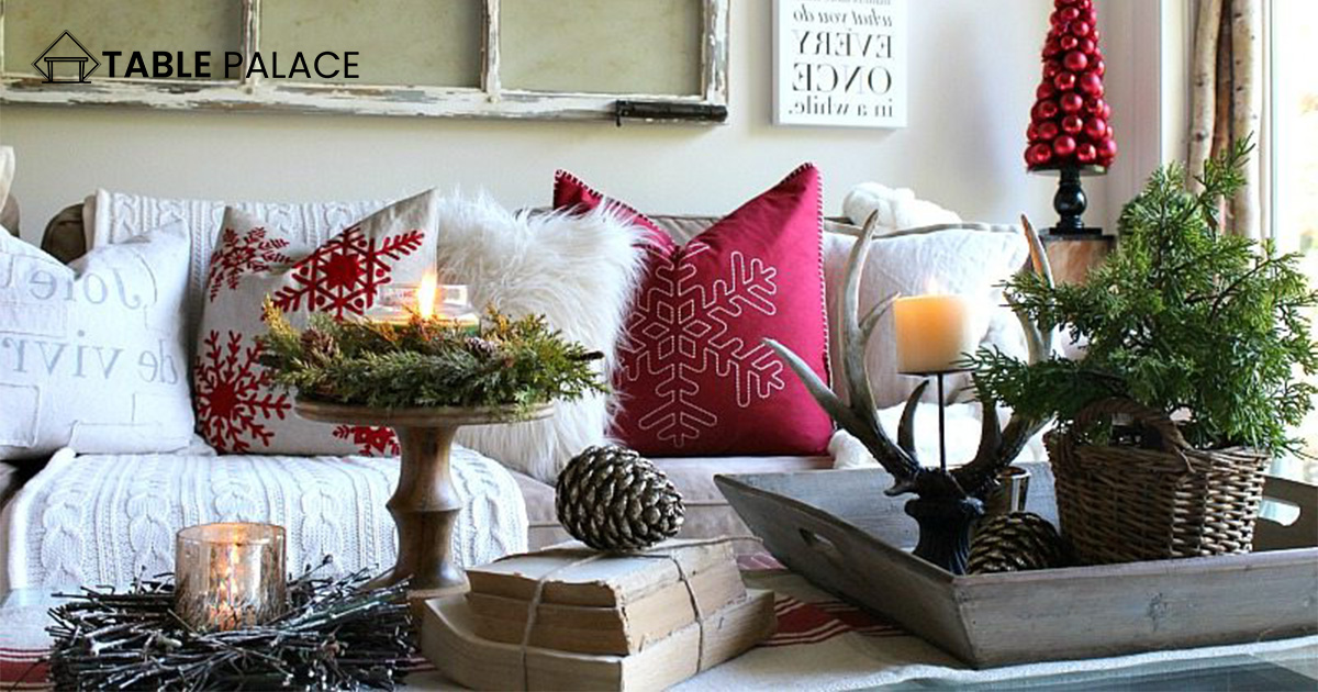 Create Texture on Your Holiday Coffee Table