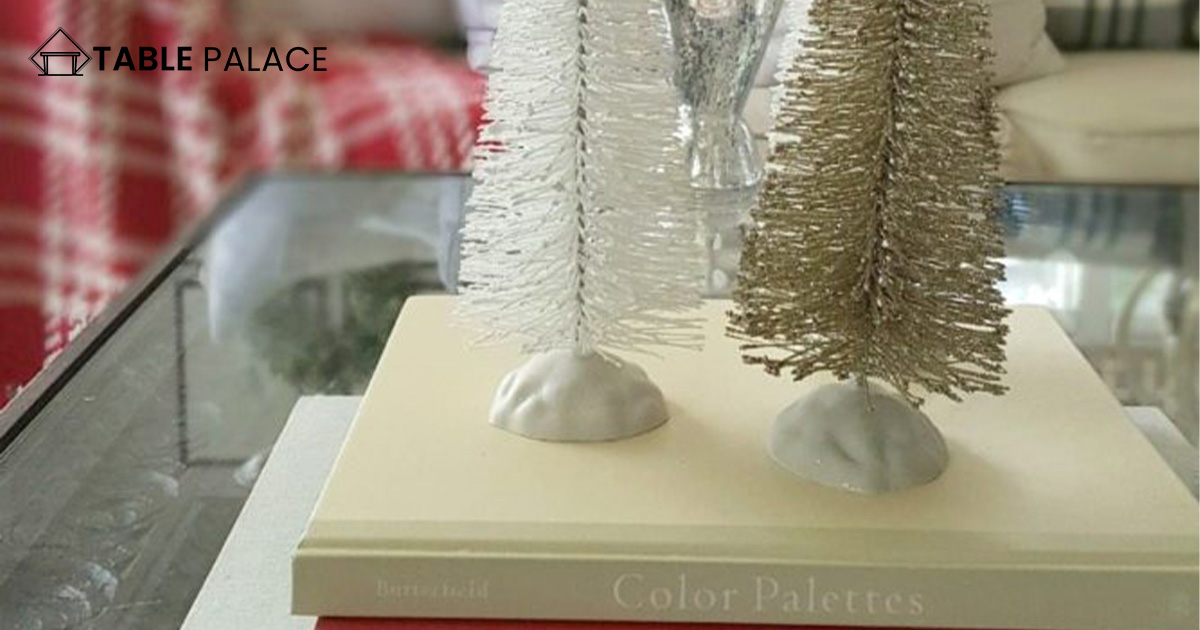 Easy Elegant Book Stack with Gold Accent Art