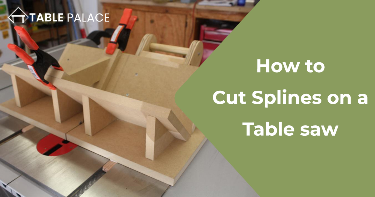 How to Cut Splines on a Table saw