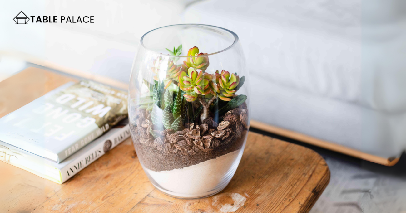 Showcase Nature Beauty with a Modern Succulent Display Wedding Table Decorations