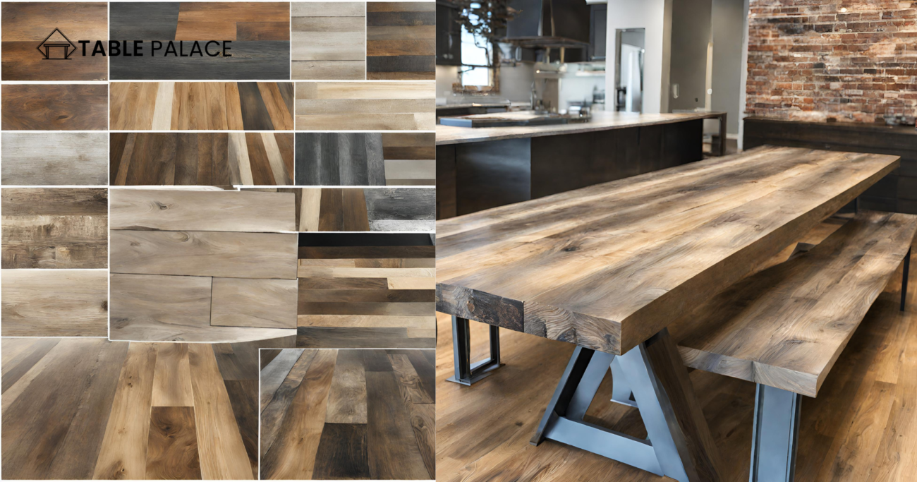 Types of Reclaimed Wood Table Finishes
