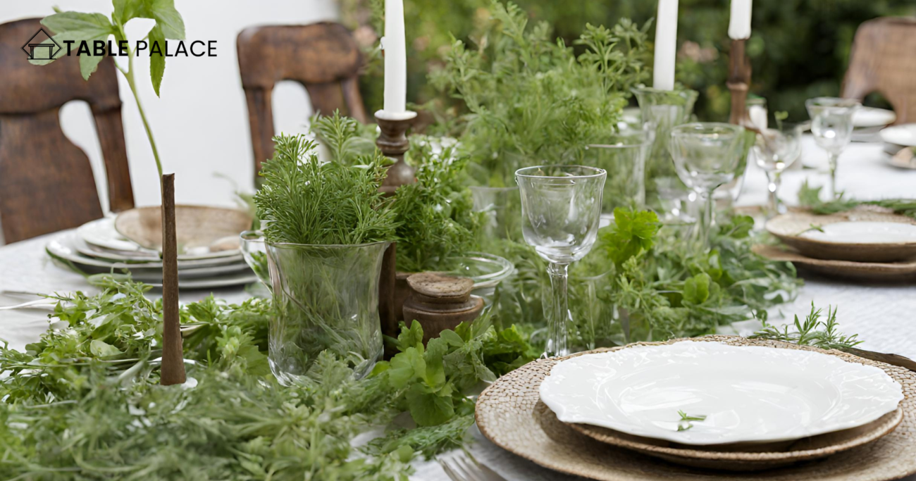 Herb-infused Table Settings