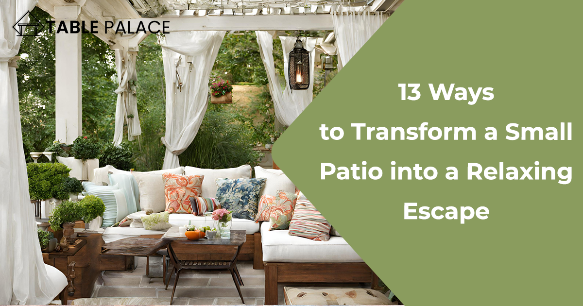 Feature image 13 Ways to Transform a Small Patio into a Relaxing Escape