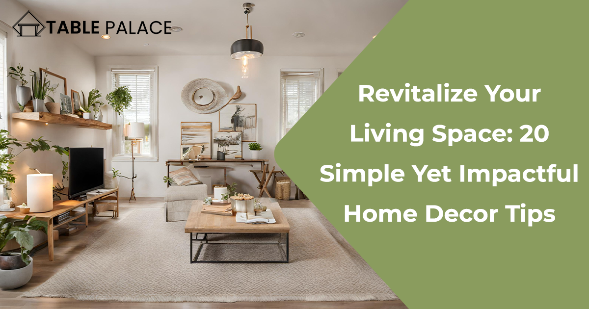 Feature image Revitalize Your Living Space 20 Simple Yet Impactful Home Decor Tips