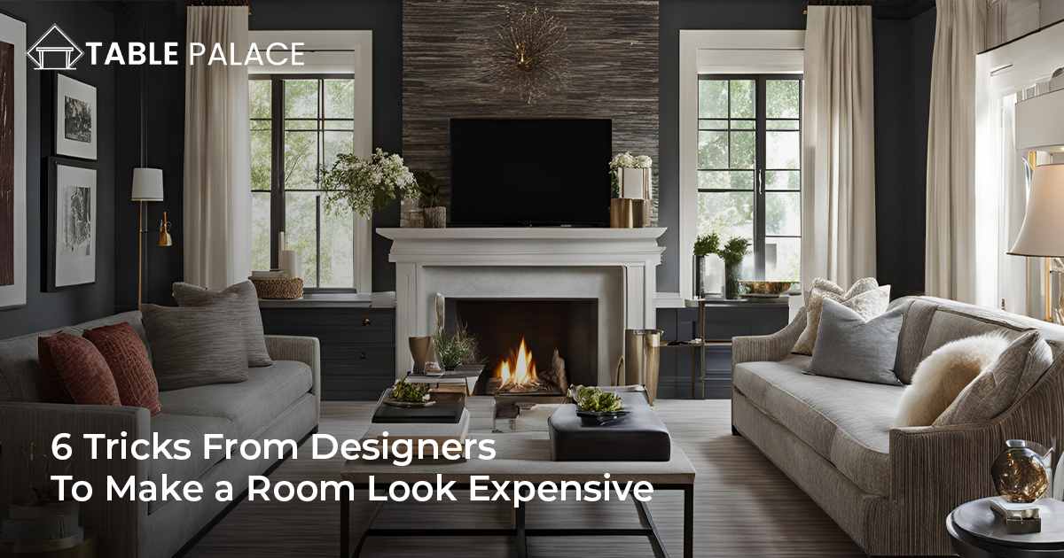 make your space look more expensive